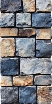 Versatile Stone Cladding Brick Background Design for Architectural Detail in Modern Home Siding