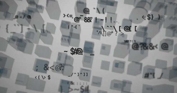 Animation of data processing over digital interface