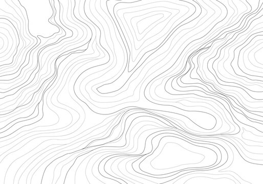 Layered terrain contour background with dense abstract topographic lines