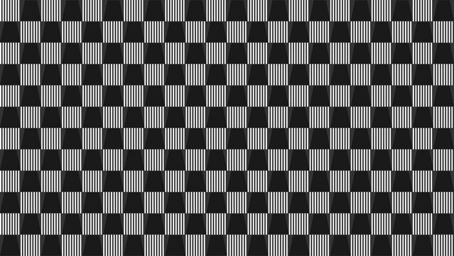 Black and Gray Checkerboard Pattern Texture vector background