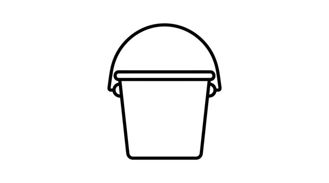 Simple Bucket Outline