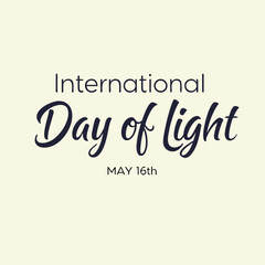 Fototapeta premium international day of light, day, light, celebration, technology