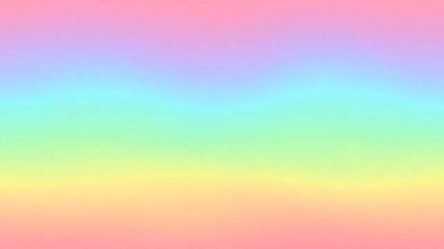 Vibrant Rainbow Gradient Color Background.