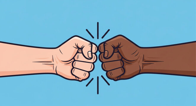 Diverse Hands United - A Symbol of Unity and Collaboration.