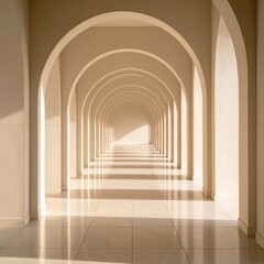 Obraz premium Archway corridor