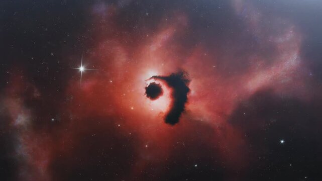 NGC 2174 Monkey Head Nebula Emission Region Space View