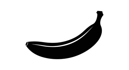 Black banana fruit in isolation. © AHMAD