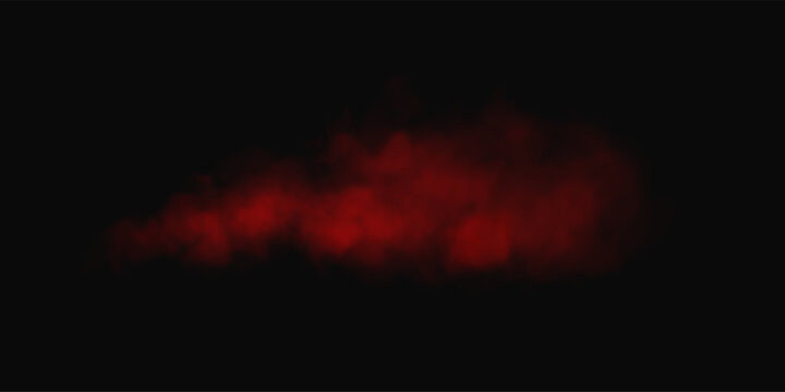 Fiery Red Smoke Explosion Effect Background