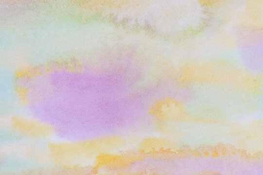 Beautiful watercolor texture on paper background