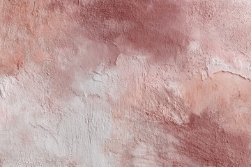 Fototapeta premium Abstract textured wall surface with shades of peach, pink, and white
