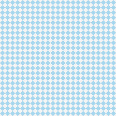 Fototapeta premium Seamless sky blue and off white geometric diamond grid pattern. Modern tiling background for wallpaper, packaging, textile, branding, and web design.