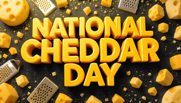 national cheddar day celebration, cheese cubes, graters