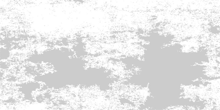 Distressed white grit texture background with subtle grey paint splashes and abstract weathered vintage paper effect