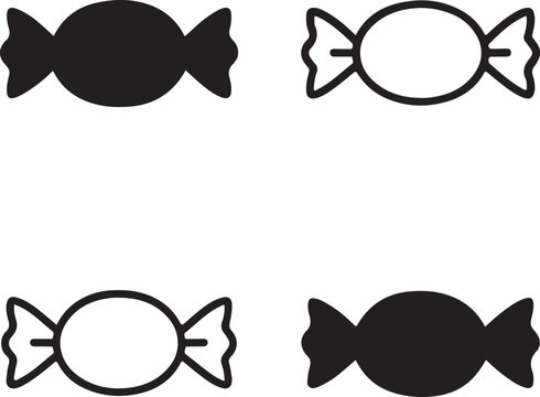 Isolated Chocolate Candy Sweet Icon, chocolate candy sweet, sweet candy, cocoa sweet, dessert candy, sugary treat, chocolate snack, candy sweet, food icon