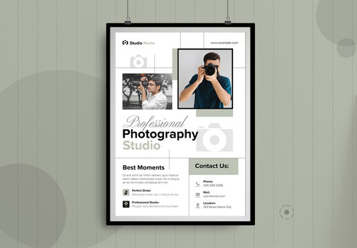 Photography Flyer Layout