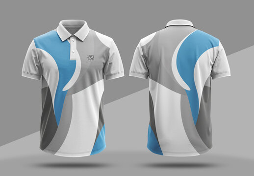 Polo T Shirt Design Template