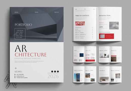Architecture Portfolio Design Template