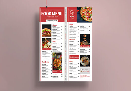 Food Menu Template