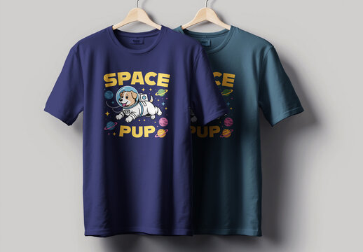 Cat Astronaut Funny Scifi Tshirt