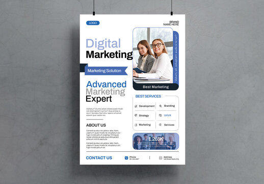 Digital Marketing Expert Flyer Template