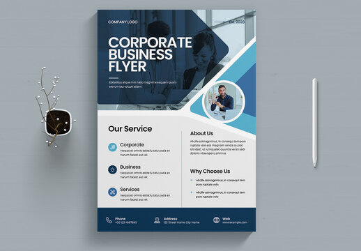 Corporate Business Flyer Template
