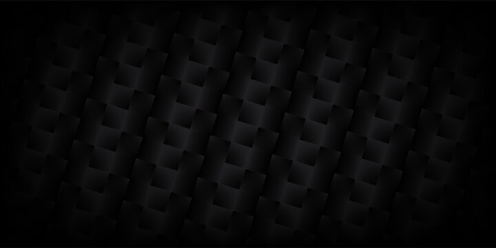 3D Vector Rectangle Blocks Conceptual Tech Dark Gray Abstract Background. Science Technology Three Dimensional Tetragonal Structure Sci-Fi Darkness Wallpaper. Clear Blank Subtle Textured Backdrop