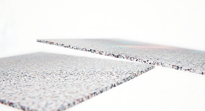 Cutting edge technology concept with broken circuit board closeup