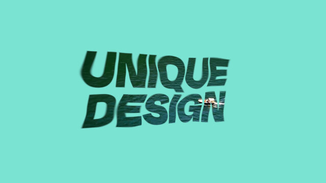 Cut Out Text Design Overlays