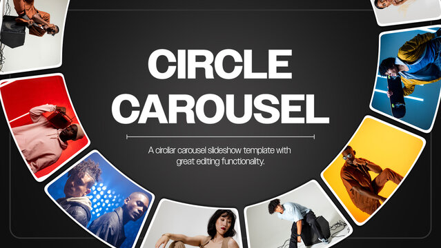 Circle Carousel Slideshow