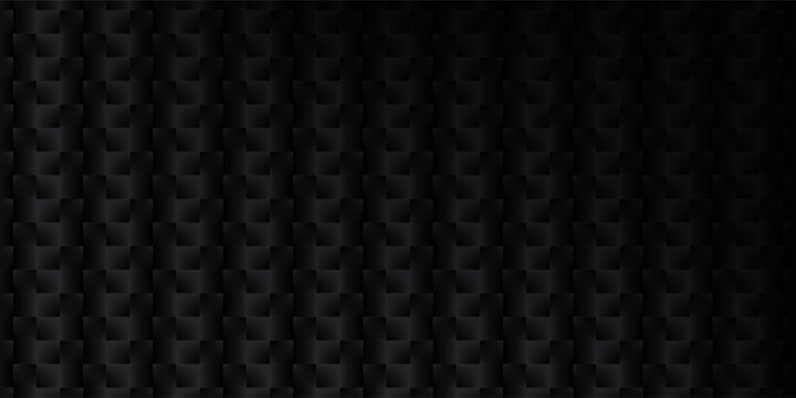 3D Vector Rectangle Blocks Conceptual Tech Dark Gray Abstract Background. Science Technology Three Dimensional Tetragonal Structure Sci-Fi Darkness Wallpaper. Clear Blank Subtle Textured Backdrop