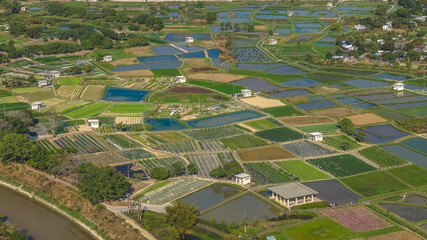 Tranquil Long Valley wetlands showcasing rural Hong Kong landscape Feb 18 2026 © boying