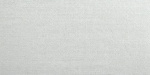 Fototapeta premium Closeup view shows textured white canvas. Subtle weave visible, clean background, neutral tones present. Minimalist aesthetic.