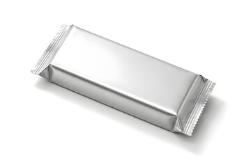 Chocolate bar packaging mockup for retail branding design