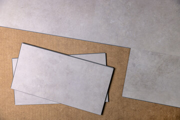 stone texture vinyl tile floor installation