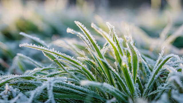 frost on grass