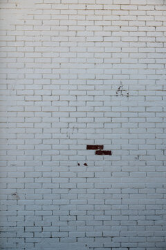 broken brick wall