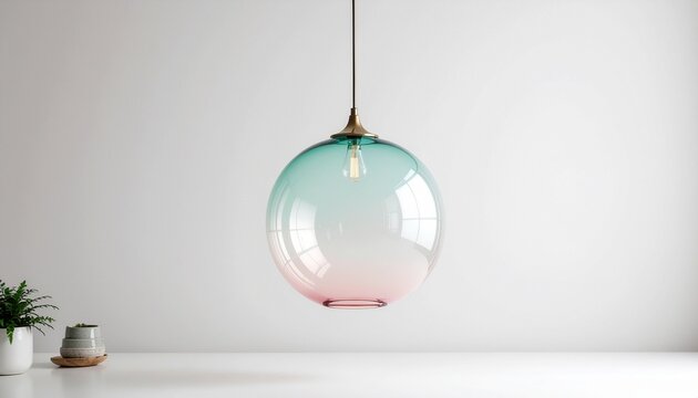 パステルカラーのライト