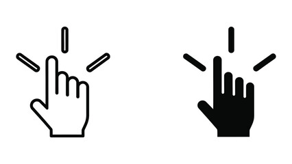Fototapeta premium hand gesture comparison yes and no decision making flat design vector illustration
