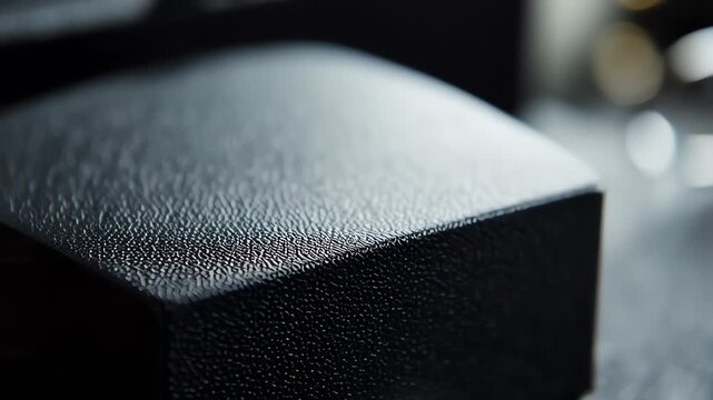 Elegant Diamond Engagement Ring in Black Gift Box