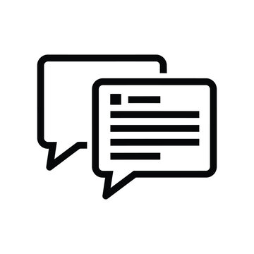 Chat Bubbles Communication Icon Commercial Licensing