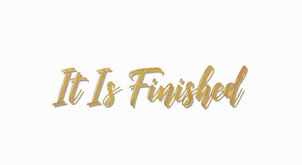 Obraz premium Golden Text 