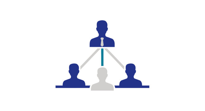 Business team leadership and communication concept.