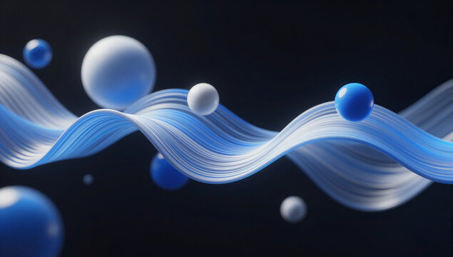 Constant Metamorphosis of Abstract 3D Wavy Forms