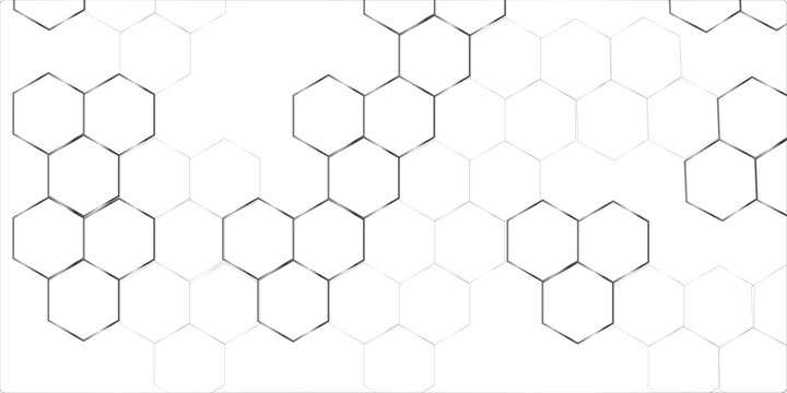 Seamless 3d geometric honeycomb wallpaper featuring a vector hexagonal grid structure with a metallic mesh texture and abstract technology tile pattern for a modern business backdrop.