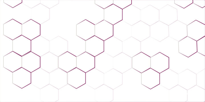 Modern 3d geometric hexagon pattern background with a seamless honeycomb grid structure and metallic texture design for a professional business technology wallpaper vector.