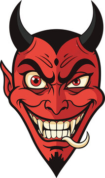 devil head mascot