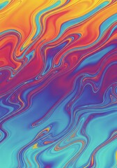 Obraz premium Abstract fluid background with dynamic distortion and warping effects, showcasing visual movement and energetic flow across the surface, background, abstract, modern
