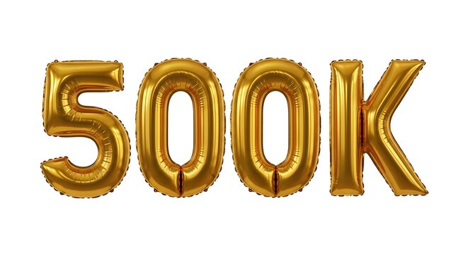 Golden 500k celebration milestone
