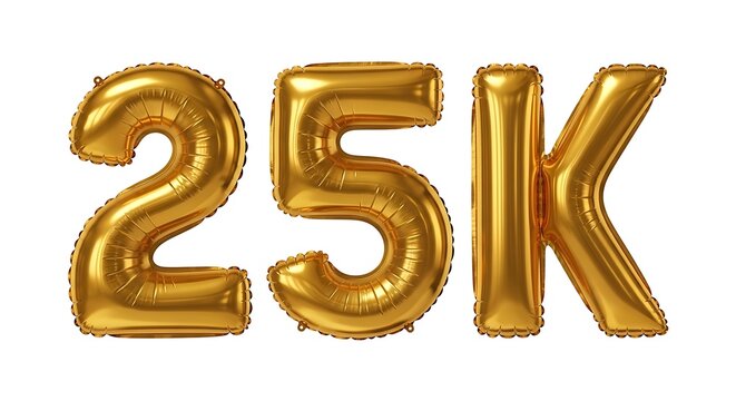 Golden 25k celebration milestone