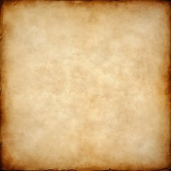 Obraz premium Warm sepia vintage paper texture background with distressed irregular dark edges, perfect for antique, rustic, and historical design aesthetics in creative projects